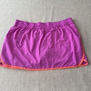 COLUMBIA Zero Rules Purple Skort‎ Womens outdoor sweat wicking cooling Size XL